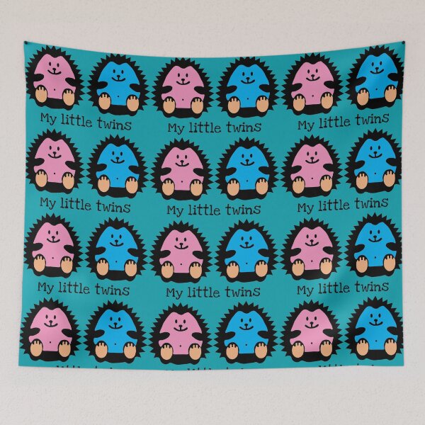 Item preview, Cute Twins Shirt - Cute Twins t shirt - Cute Twins tee - Cute Twins t-shirt - Cute Hedgehogs - New Babies designed and sold by happygiftideas.