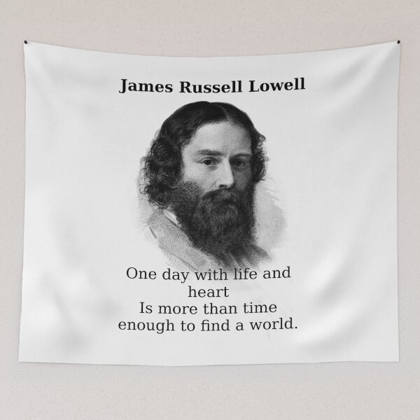 Item preview, One Day With Life And Heart - James Russell Lowell designed and sold by CrankyOldDude.