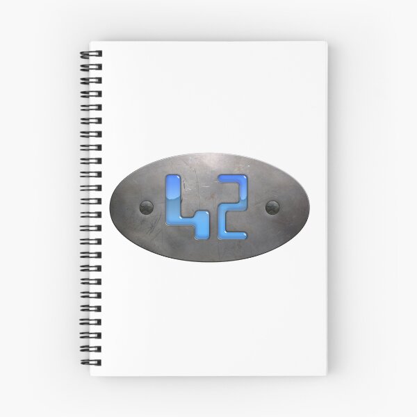 Item preview, Hitchhiker's Guide 42 plaque designed and sold by bmgdesigns.