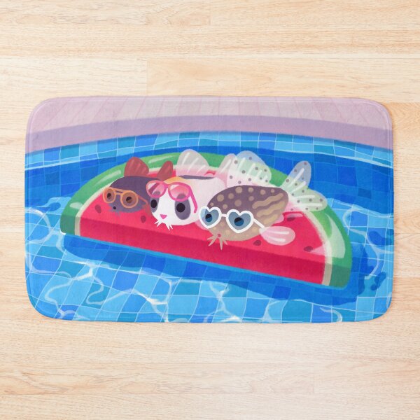 Item preview, Cory cats in the swimming pool designed and sold by pikaole.