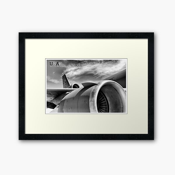 US Air Force KC-10 Extender Aircraft Framed Art Print