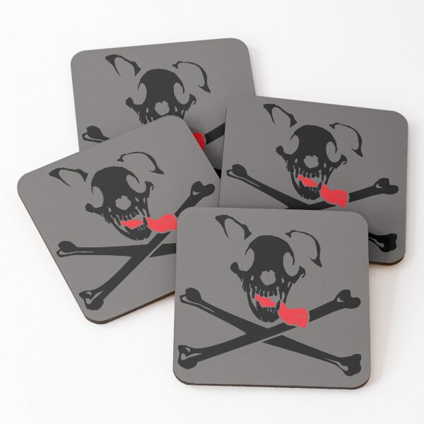 Item preview, Dark Dog Pirate Flag designed and sold by JohnZDesigns.