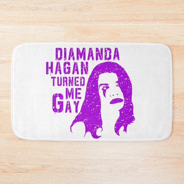 Item preview, Diamanda Hagan Turned Me Gay (Purple) designed and sold by DiamandaHagan.