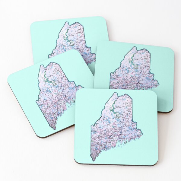 Item preview, Maine Roadmap designed and sold by Havocgirl.