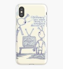 Alien Transportation Device iPhone Case