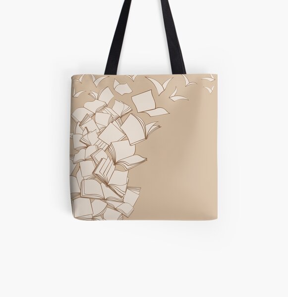 Books All Over Print Tote Bag