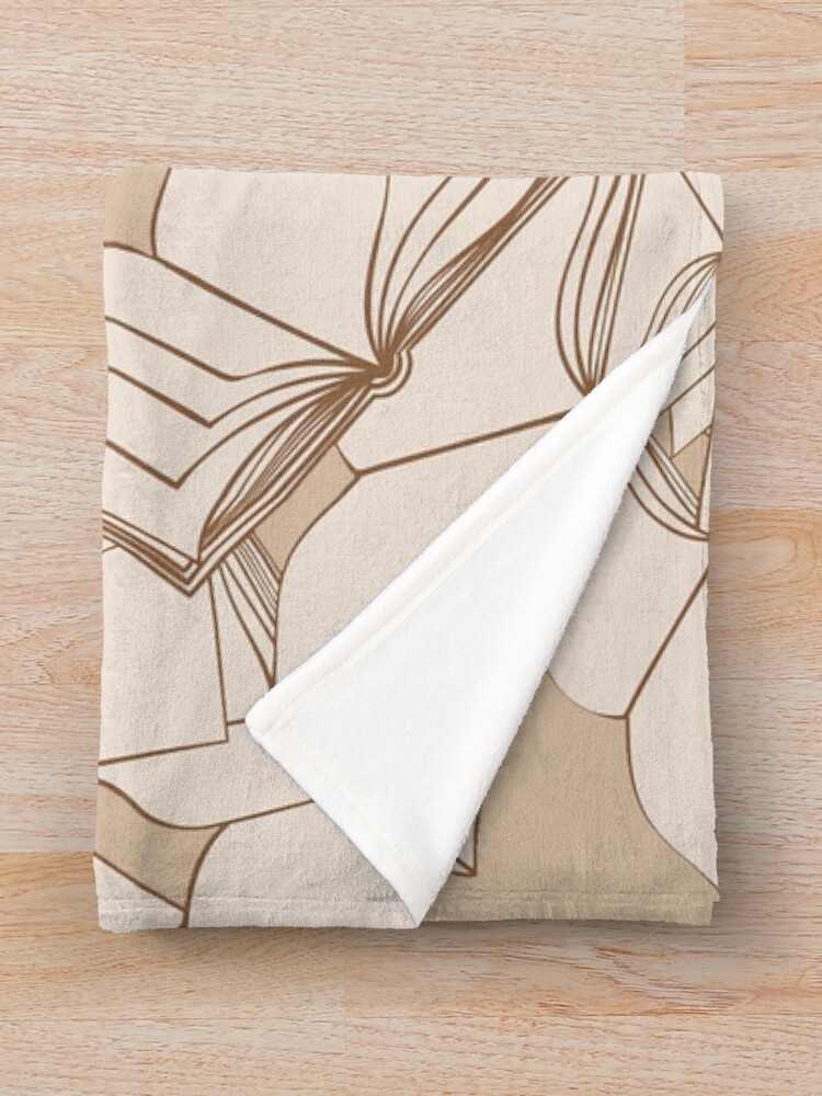 Alternate view of Books Throw Blanket