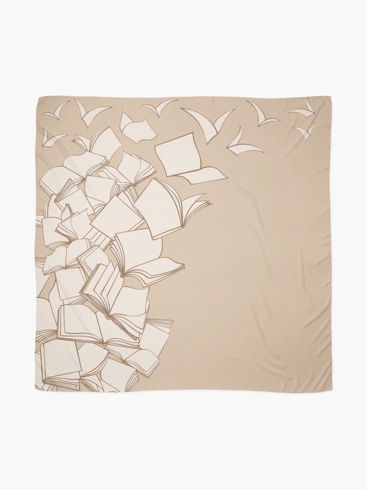 Alternate view of Books Scarf