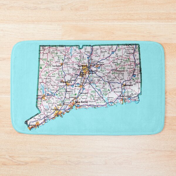 Item preview, Connecticut Roadmap designed and sold by Havocgirl.