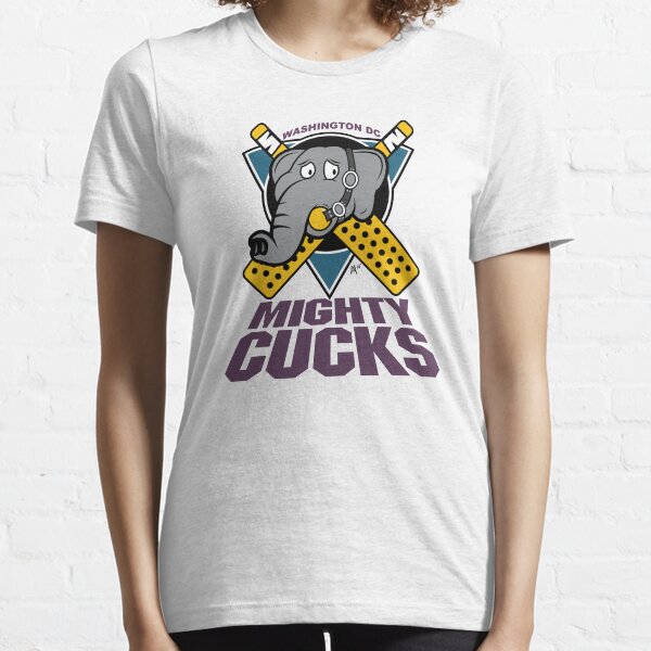 Washington DC Mighty Cucks Cuckservative Hockey Logo Essential T-Shirt