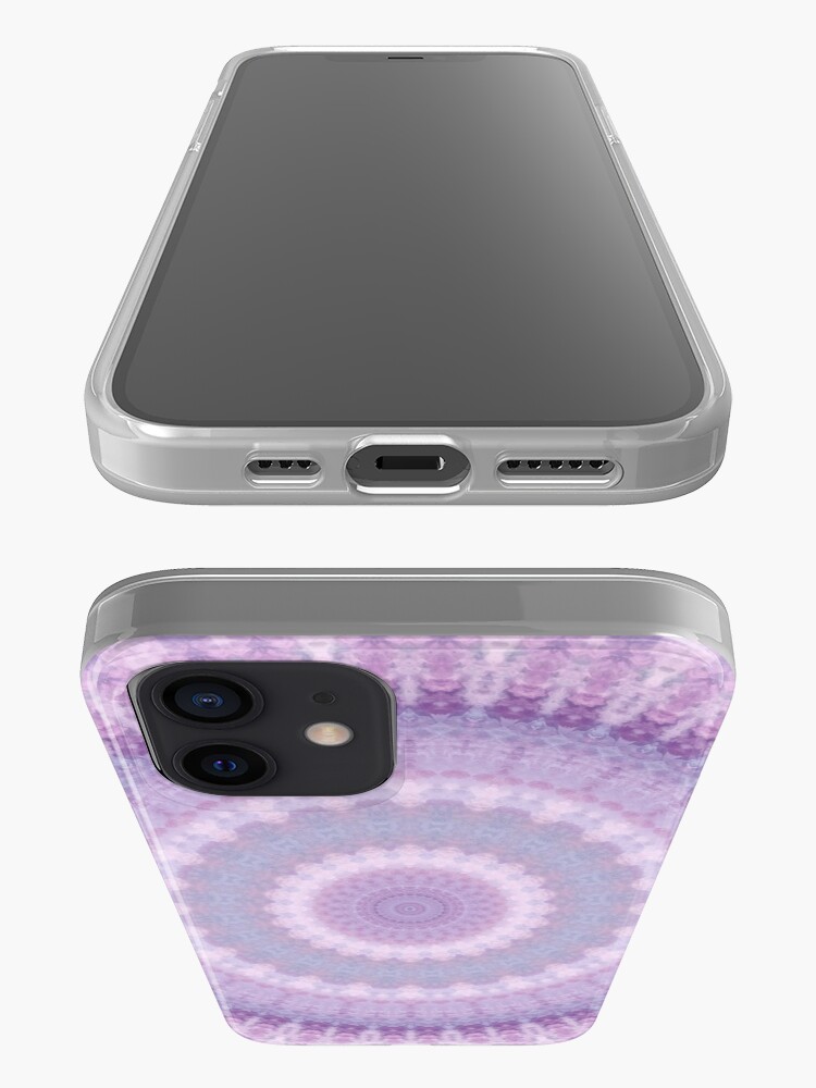 Alternate view of Lilac Kaleidoscope iPhone Case & Cover