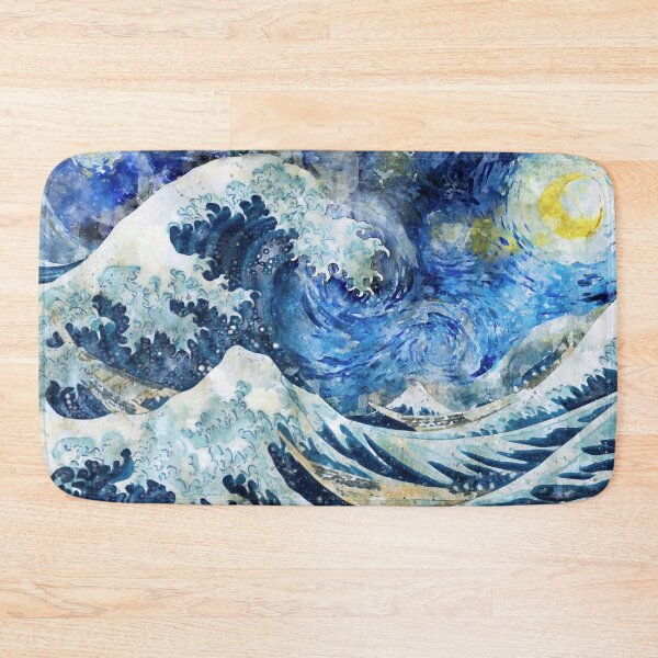 Item preview, Great Wave During a Starry Night designed and sold by sublimepw.