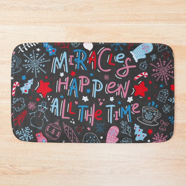 Item preview, Miracles happen all the time.  designed and sold by HelgaScand.