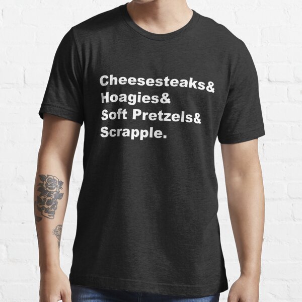 Mens Cotton T-Shirt cheesesteaks Guacamole Come to Philly for The Crack 