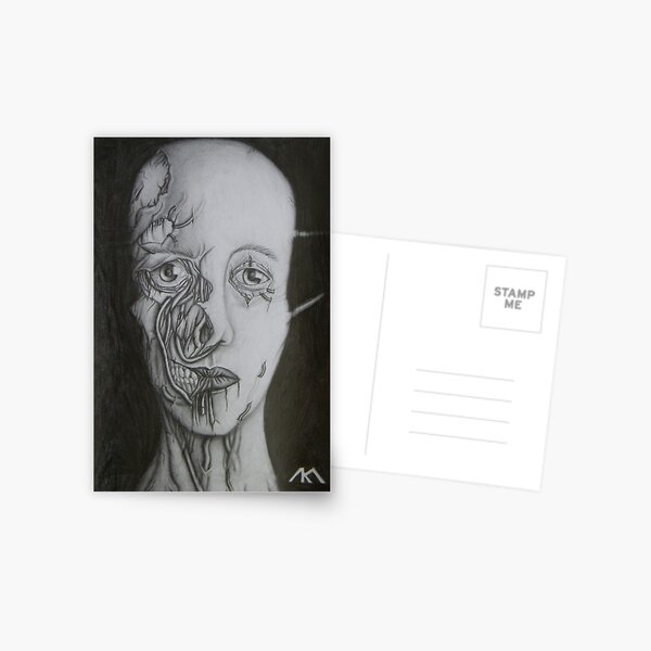 Face of my soul Postcard