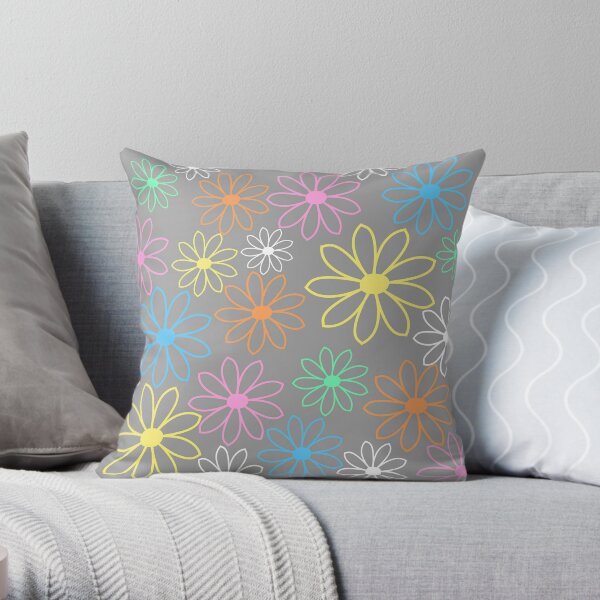 Daisies Throw Pillow