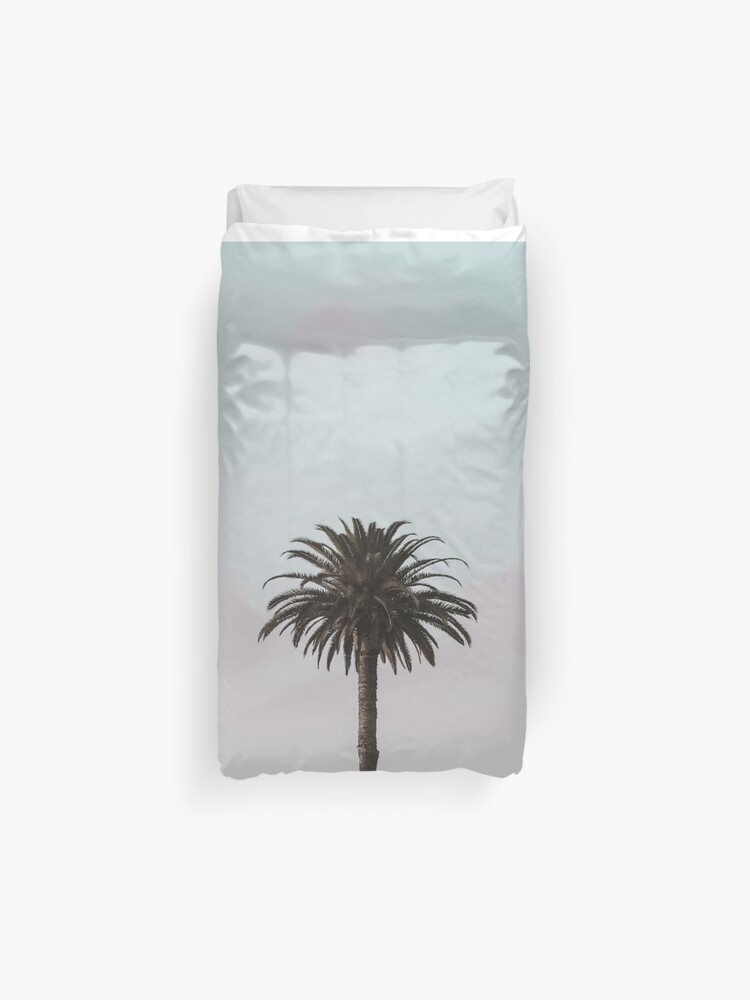 Palm Summer Blue Neutral Beach Art Sea Ocean Fashion Art