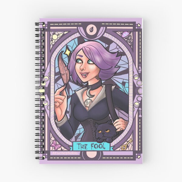 Item preview, The fool, tarot portrait designed and sold by Aracnephobia.