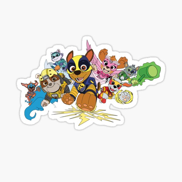 The Mighty Pups Sticker