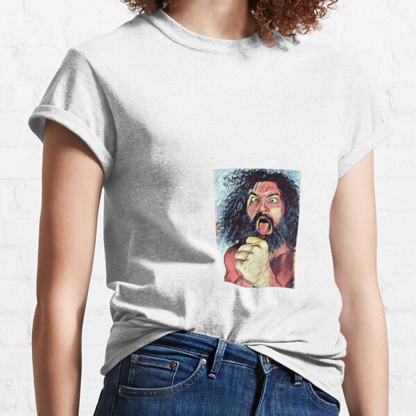 BRUISER BRODY Frank goodish Wrestling legend art artwork design print tribute shirt Classic T-Shirt