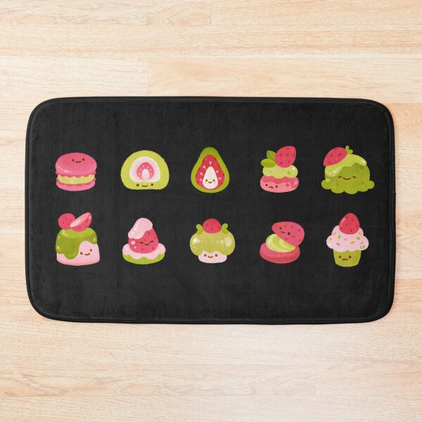 Item preview, Strawberry Matcha - black designed and sold by pikaole.