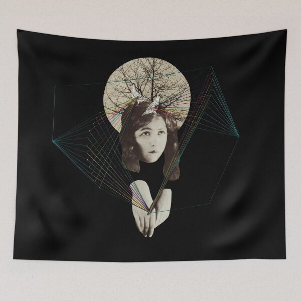 Item preview, girl with pigeons designed and sold by fehmibaumbach.