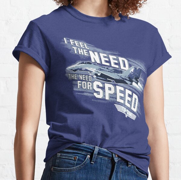 Top Gun I Feel The Need For Speed Quote Essential T-Shirt for Sale by  FifthSun