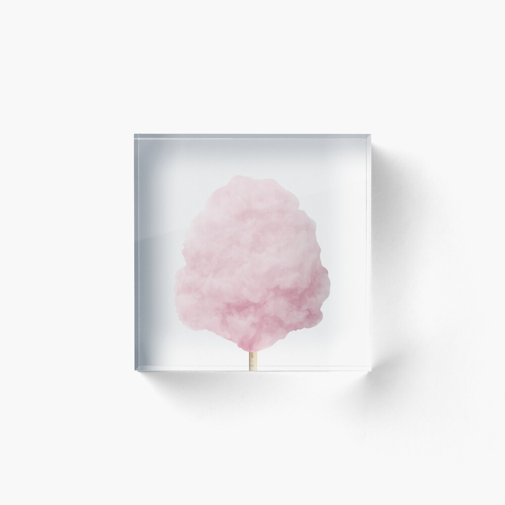 Fairy Floss Print Pink Girls Nursery Room Decor Cotton Candy