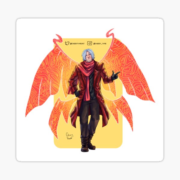 Vergil - DMC Sticker for Sale by SchellStation