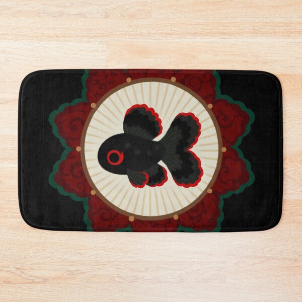 Item preview, Butterfly goldfish - black designed and sold by pikaole.