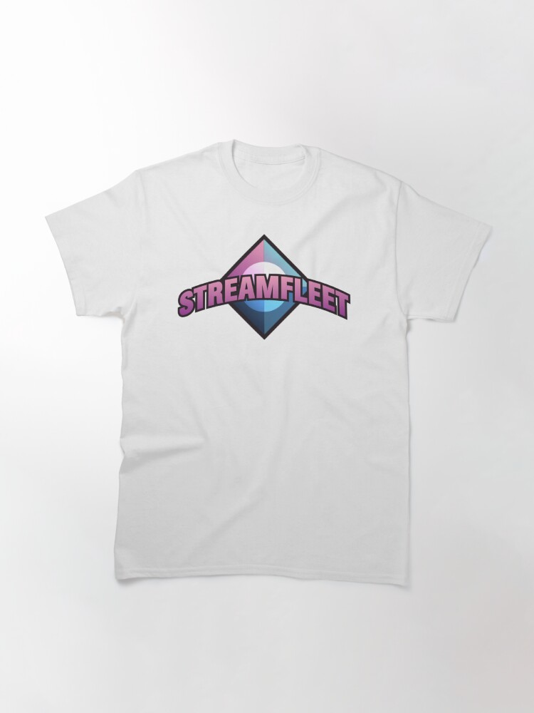 Thumbnail 3 of 7, Classic T-Shirt, SFBackLogo designed and sold by streamfleet.