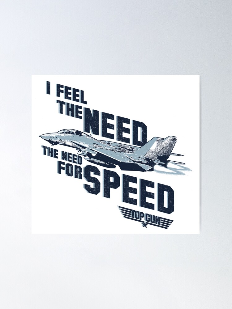 I feel the need, the need for speed! Happy Top Gun Day!