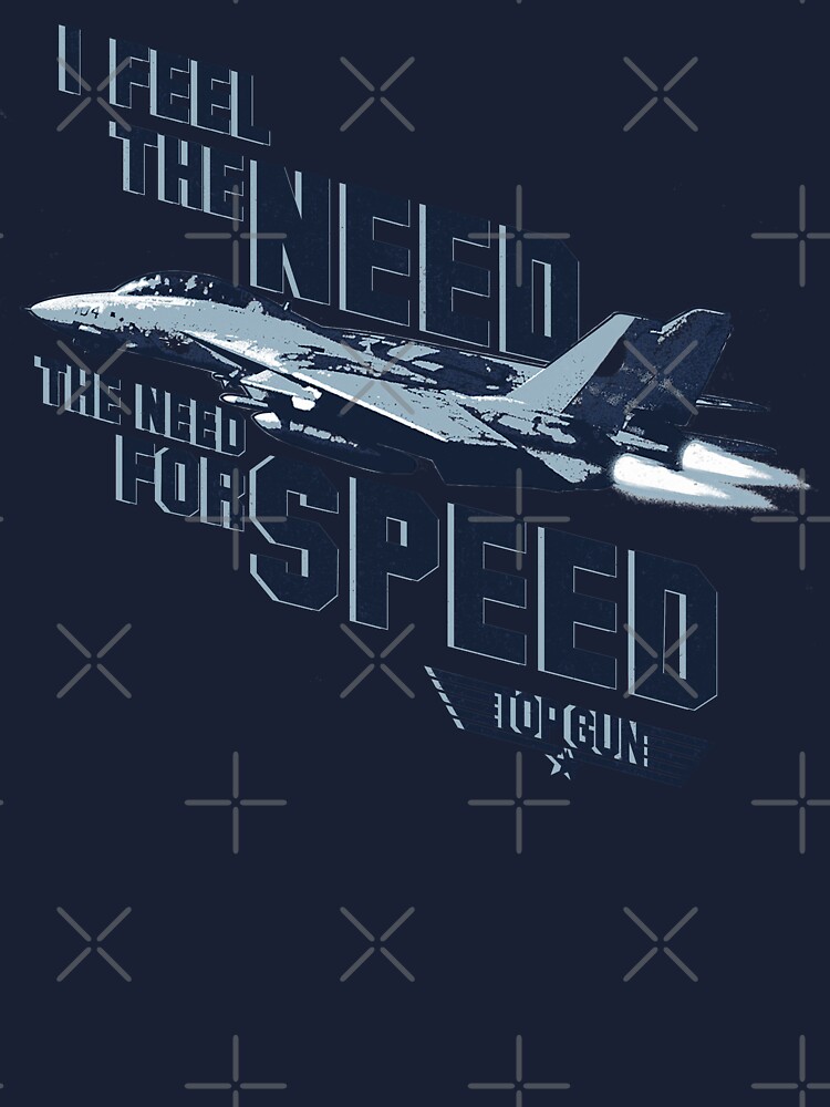 Top Gun I Feel the Need for Speed Kids T Shirt