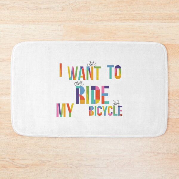 Item preview, I want to ride my bicycle designed and sold by fimbisdesigns.