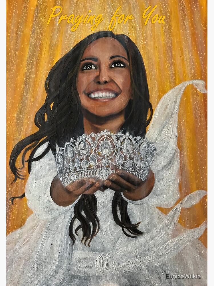 Thumbnail 2 of 2, Greeting Card, The Crown of Reward - Praying for You Card designed and sold by EuniceWilkie.