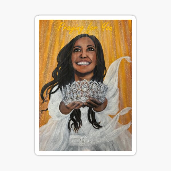 The Crown of Reward - Praying for You Card Sticker