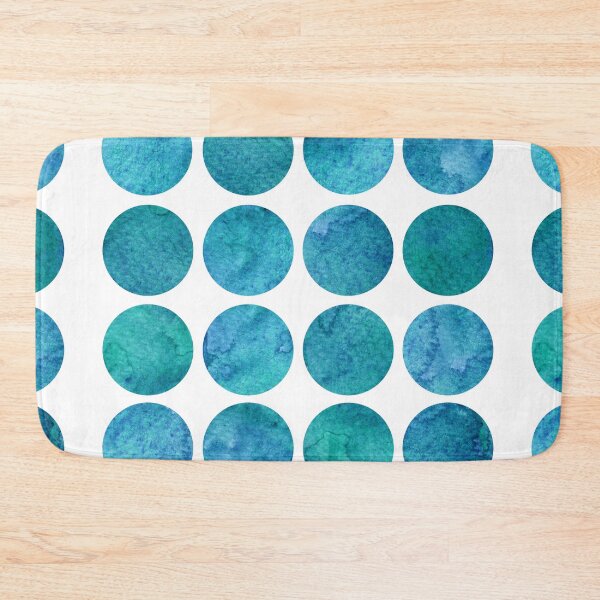 Item preview, Blue Watercolor Dots designed and sold by DanaAndTheBooks.