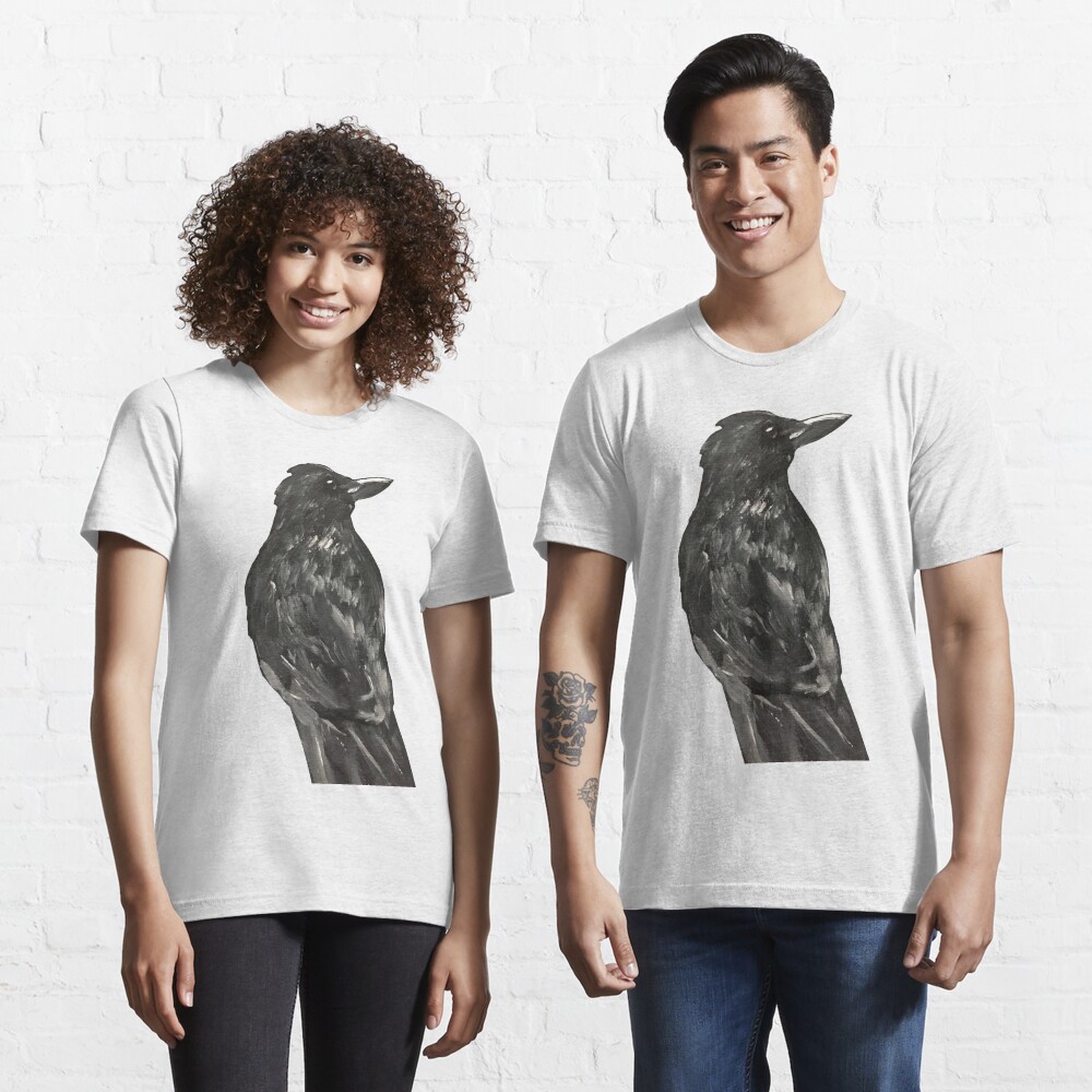 black crow t shirt