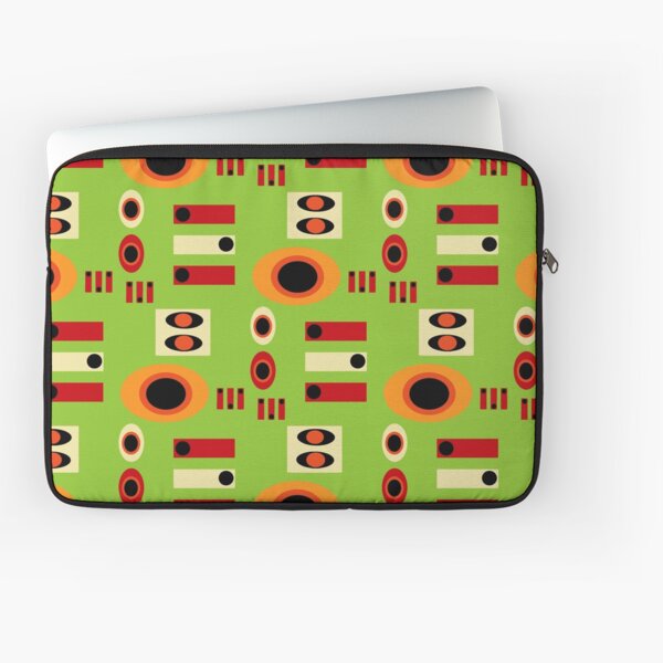 Item preview, old fashioned pattern with shapes on green designed and sold by M-Lorentsson.
