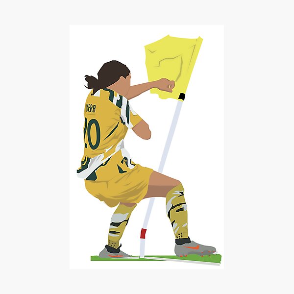 Sam Kerr Corner Flag Celebration Photographic Print
