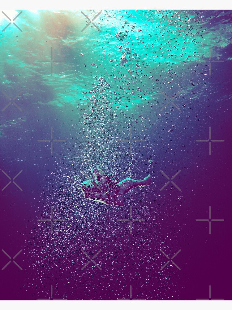 "Drowning In Your Love" Poster by artworkbyrihen Redbubble