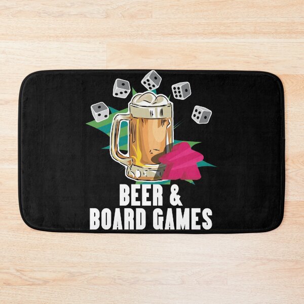 Artikelvorschau, Bier & Brettspiele - Brettspiel inspirierte Grafik - Tabletop Gaming - BGG entworfen und verkauft von MeepleDesign.