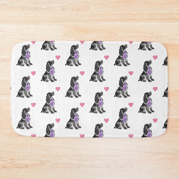 Item preview, Watercolour English Cocker Spaniel (blue roan) designed and sold by animalartbyjess.