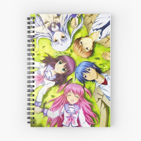 Item preview, Angel, Otonashi, Yurippe, Yui and Hinata - Angel Beats! designed and sold by Niklausu.