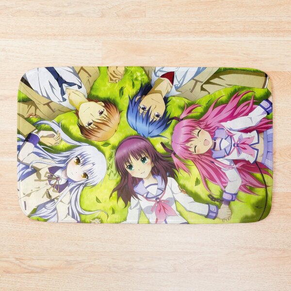 Item preview, Angel, Otonashi, Yurippe, Yui and Hinata - Angel Beats! designed and sold by Niklausu.