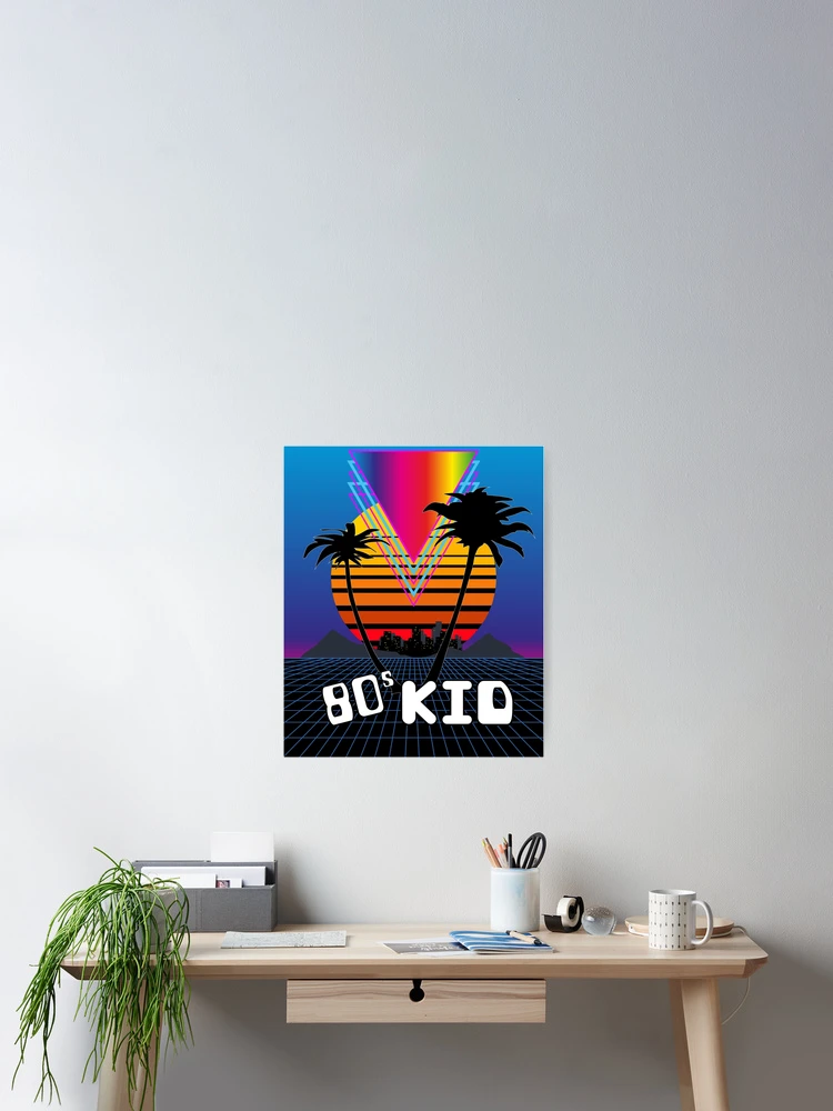 Thumbnail 2 of 3, Poster, 80's Kid designed and sold by InkPotGraphics.