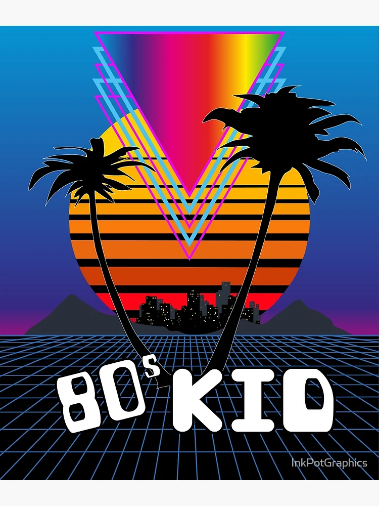 Thumbnail 3 of 3, Poster, 80's Kid designed and sold by InkPotGraphics.