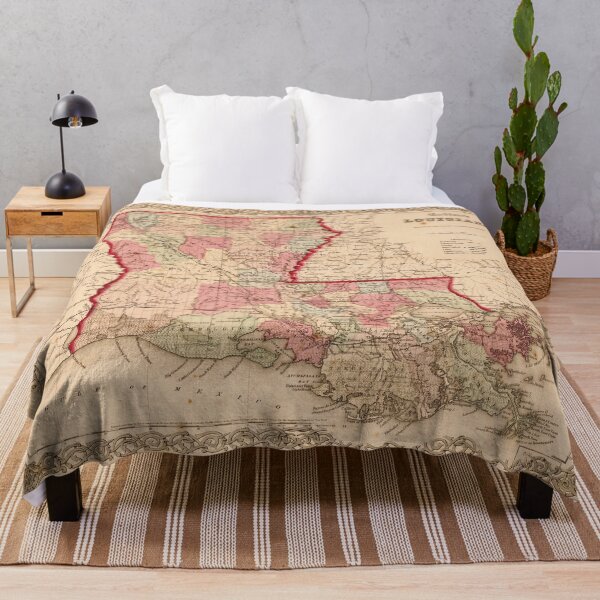 Item preview, Louisiana Map by J.H. Colton (1855) designed and sold by allhistory.