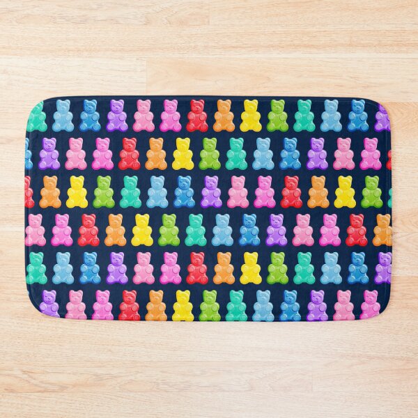 Item preview, Gummy Bears on navy  designed and sold by littlearrow.
