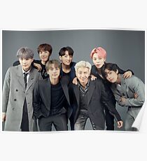 Póster ¡Vistete! - Foto del grupo BTS 2019